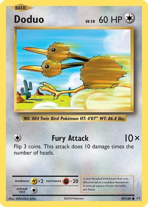 Doduo — Evolutions