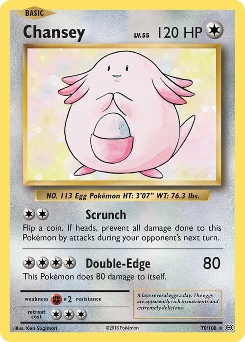 Chansey — Evolutions