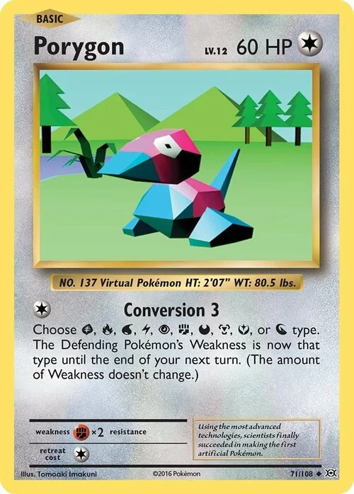 Porygon — Evolutions