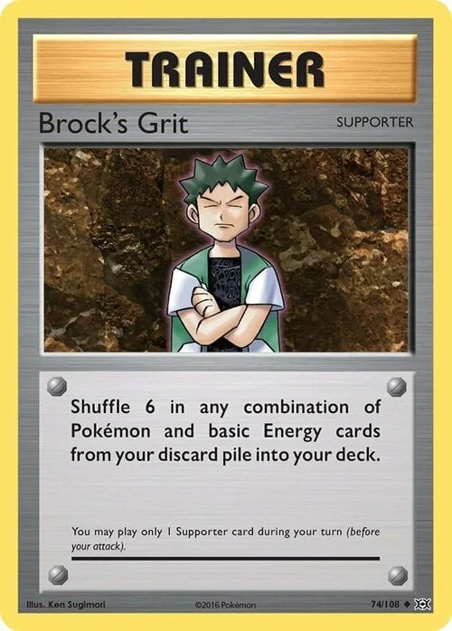 Brock's Grit — Evolutions