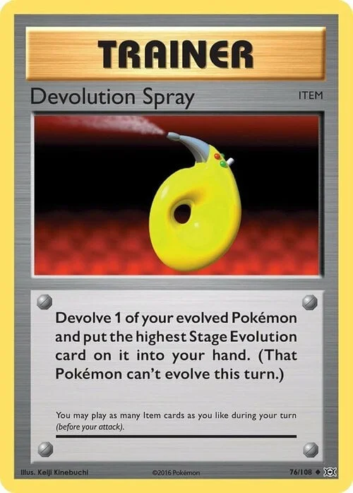 Devolution Spray — Evolutions