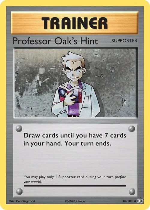 Professor Oak's Hint — Evolutions