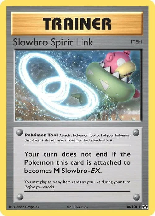 Slowbro Spirit Link — Evolutions