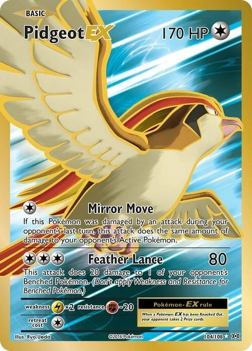 Pidgeot EX — Evolutions