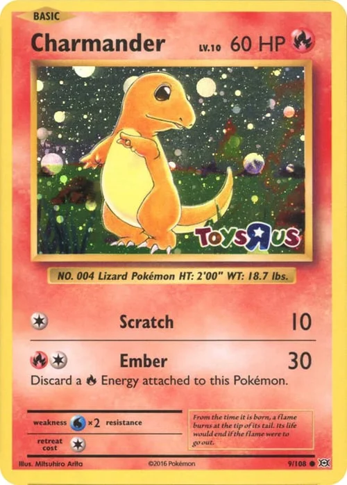 Charmander — Retail Exclusive Promos