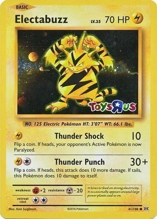 Electabuzz — Retail Exclusive Promos