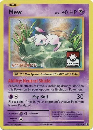 Mew Lv.8 — League Promos