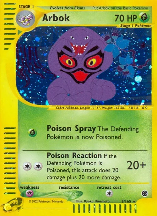 Arbok — Expedition Base Set