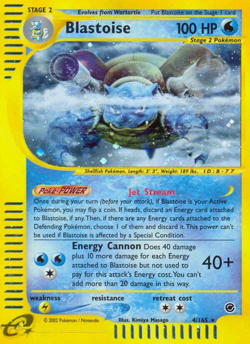 Blastoise — Expedition Base Set