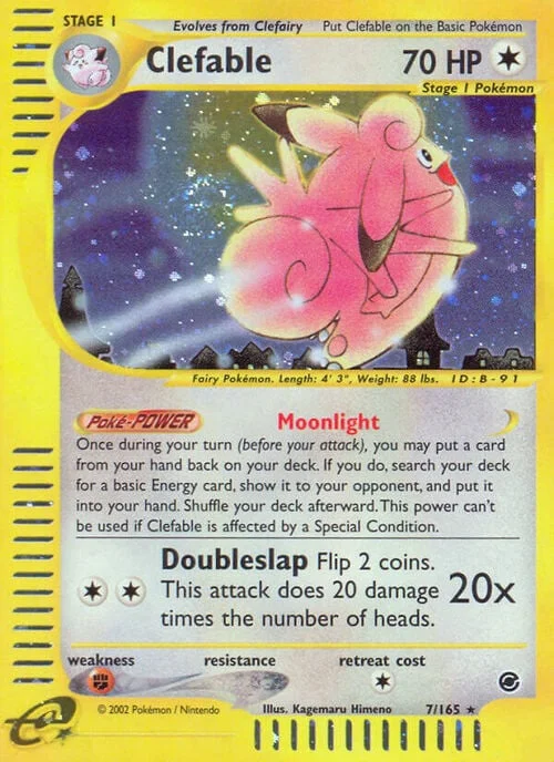 Clefable — Expedition Base Set