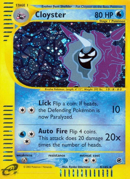 Cloyster — Expedition Base Set