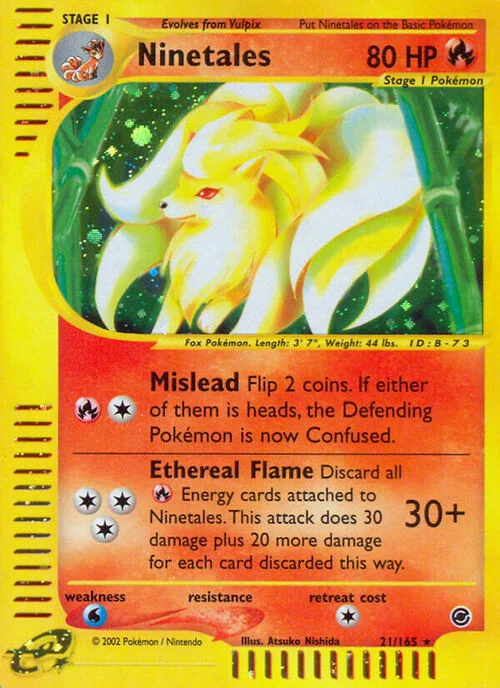 Ninetales — Expedition Base Set
