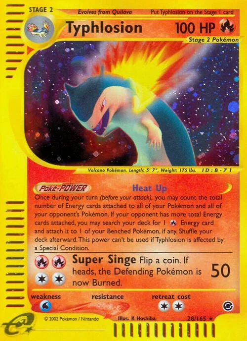 Typhlosion — Expedition Base Set