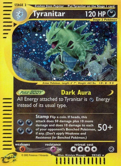 Tyranitar — Expedition Base Set