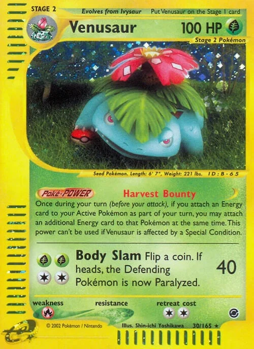 Venusaur — Expedition Base Set