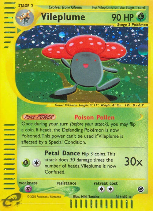 Vileplume — Expedition Base Set