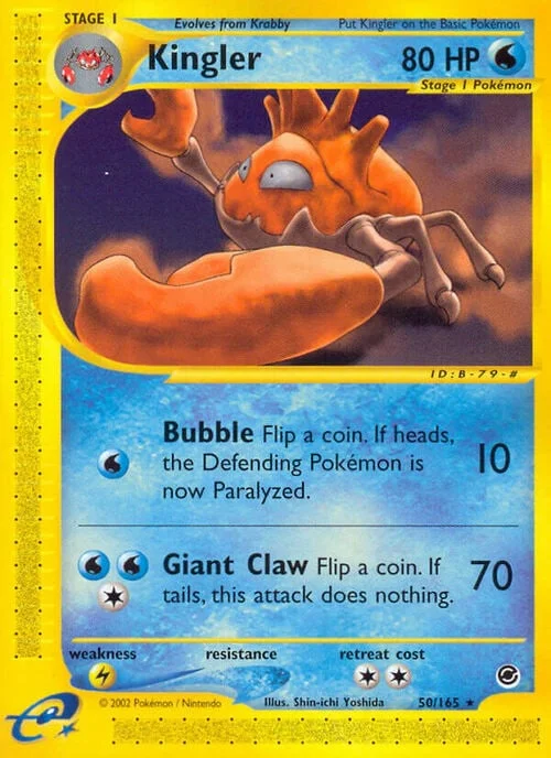 Kingler — Expedition Base Set