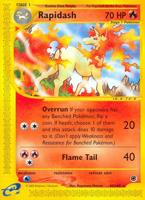 Rapidash — Expedition Base Set