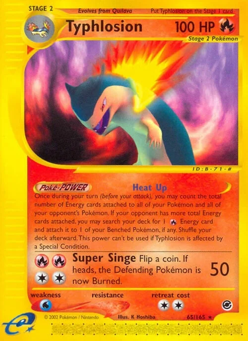 Typhlosion — Expedition Base Set