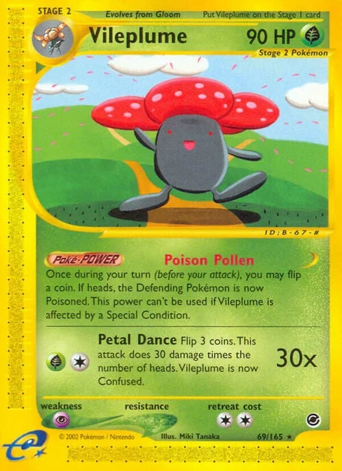 Vileplume — Expedition Base Set