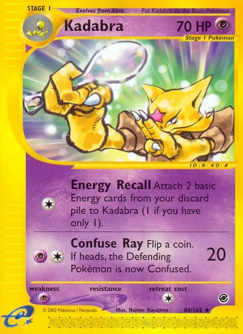 Kadabra — Expedition Base Set