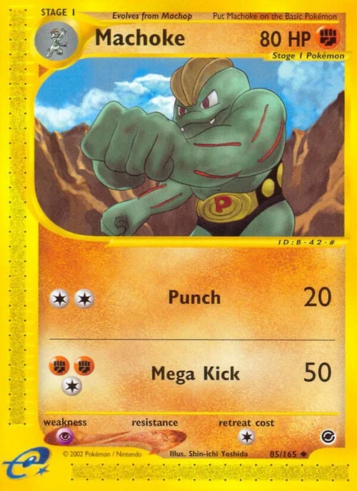 Machoke — Expedition Base Set