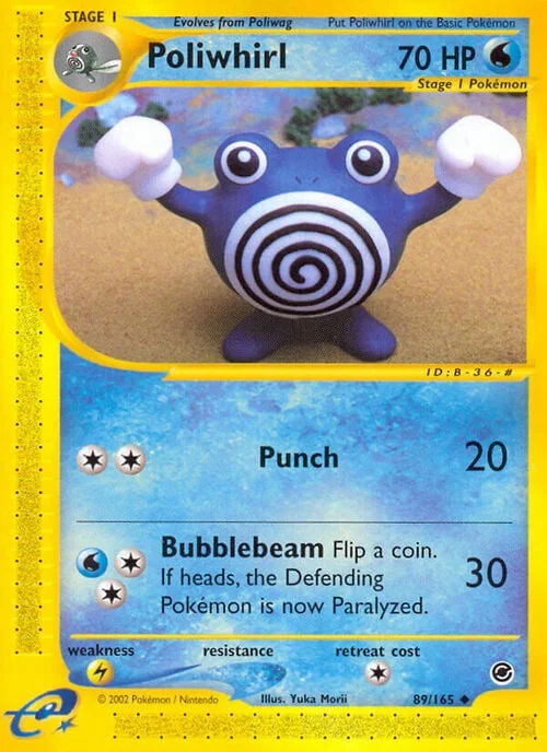 Poliwhirl — Expedition Base Set