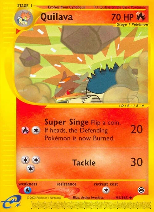 Quilava — Expedition Base Set