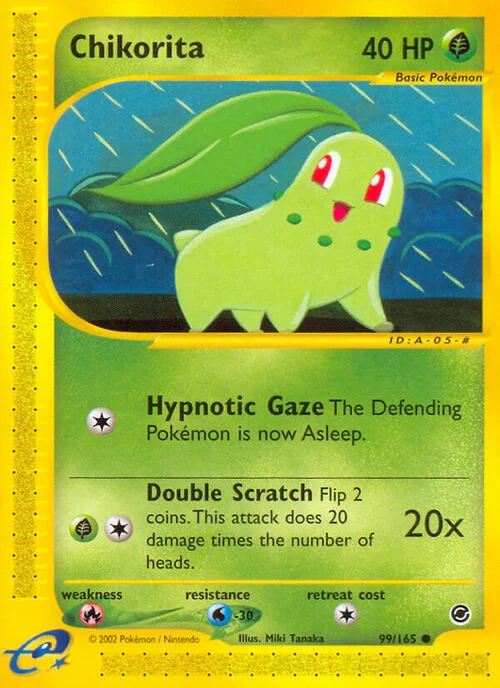 Chikorita — Expedition Base Set