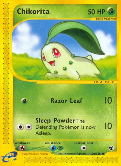Chikorita — Expedition Base Set