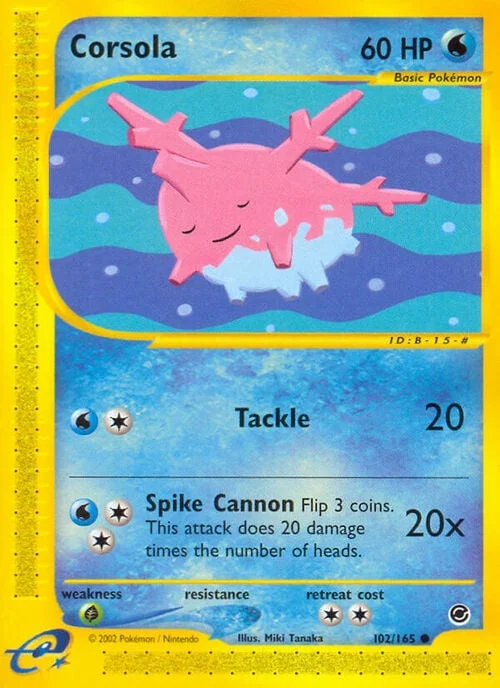 Corsola — Expedition Base Set