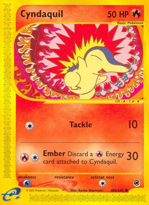 Cyndaquil — Expedition Base Set
