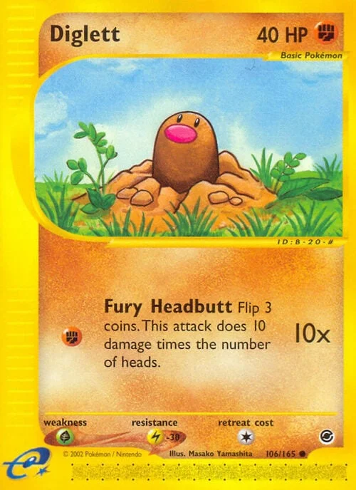 Diglett — Expedition Base Set