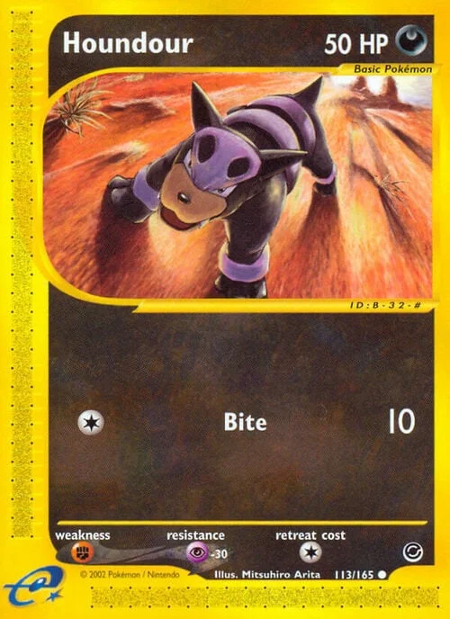 Houndour — Expedition Base Set