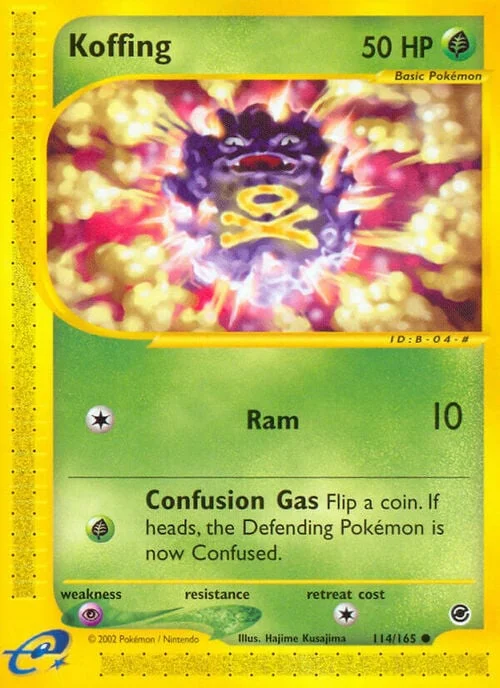 Koffing — Expedition Base Set