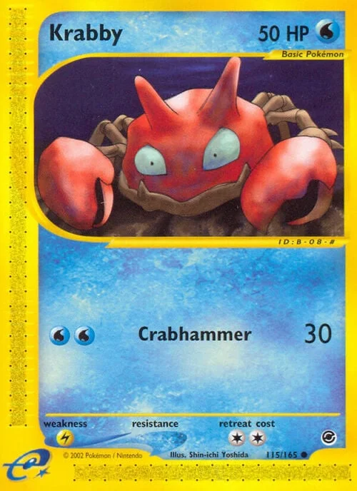 Krabby — Expedition Base Set