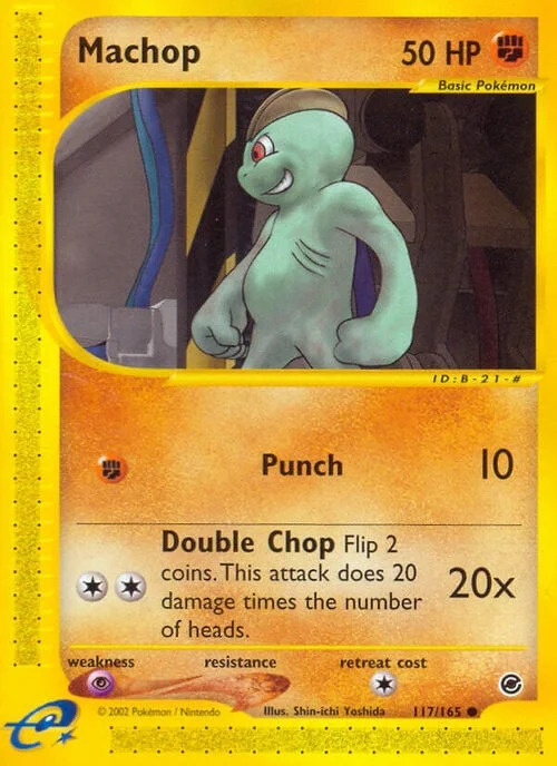 Machop — Expedition Base Set