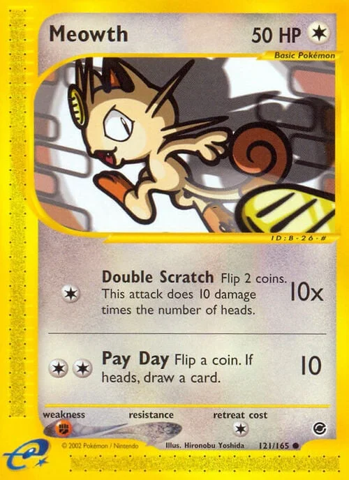 Meowth — Expedition Base Set