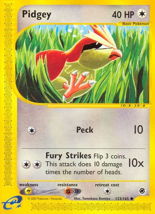 Pidgey — Expedition Base Set