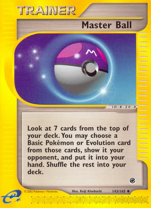 Master Ball — Expedition Base Set
