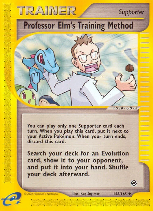 Professor Elm's Training Method — Expedition Base Set