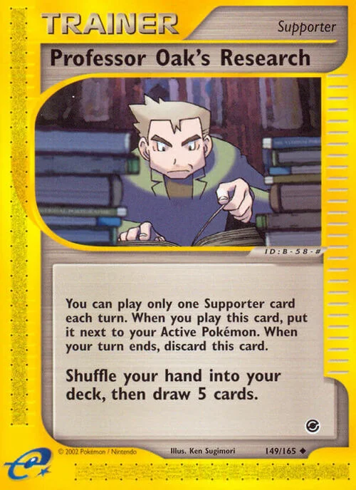 Professor Oak's Research — Expedition Base Set