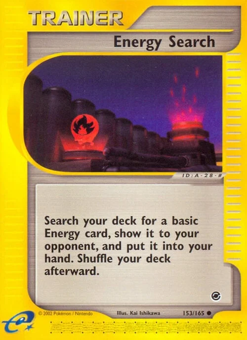 Energy Search — Expedition Base Set