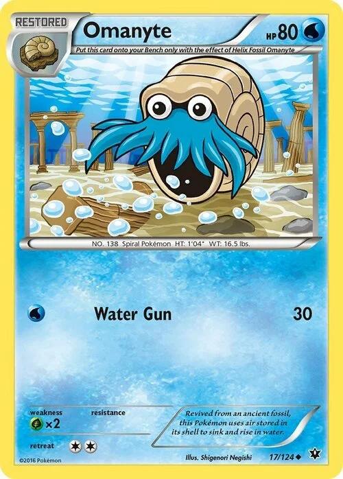 Omanyte — Fates Collide