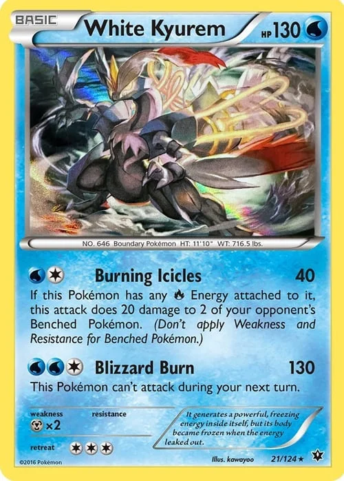 White Kyurem — Fates Collide