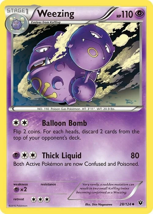 Weezing — Fates Collide