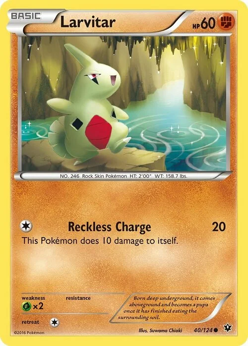 Larvitar — Fates Collide