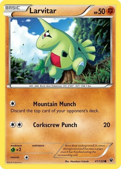 Larvitar — Fates Collide
