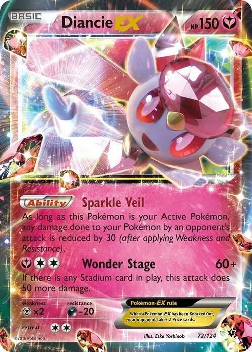 Diancie EX — Fates Collide