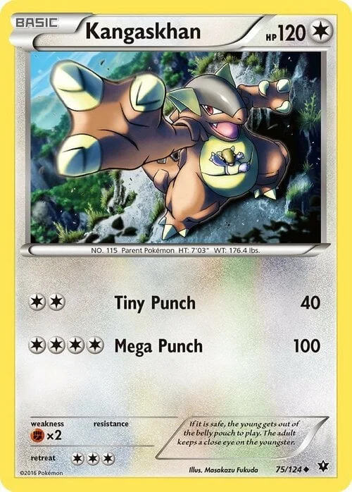 Kangaskhan — Fates Collide